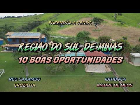 Cener Imóveis 10 fazendas na região do sul de minas em boas oportunidades para venda