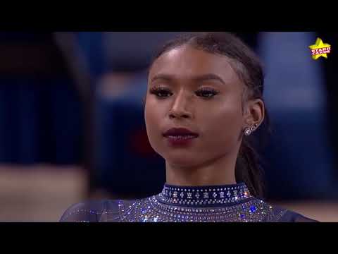 Nia Dennis étoile montante de la gymnastique
