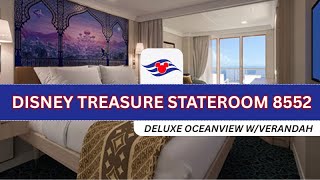 Stateroom 8552: Deluxe Ocean View Verandah Deck 8