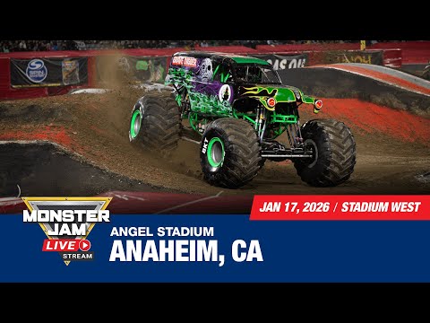 Monster Jam: Anaheim, CA - 1  (Full Event) | Jan 17, 2026 | Stadium West