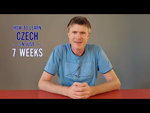 How to learn Czech in just 7 weeks