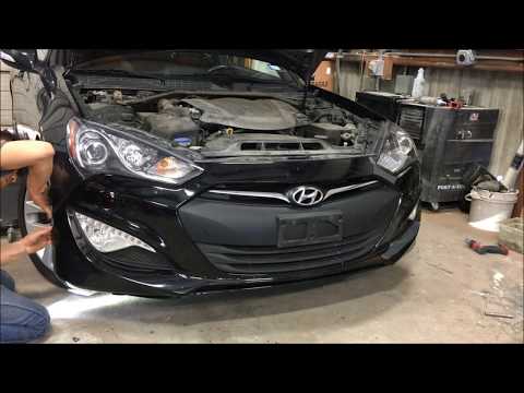 Replacing Hyundai Genesis Fender