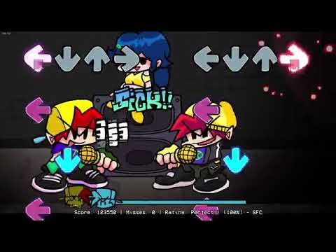 Confronting Yourself but everytime it's Fake Boyfriend turn a Different Skin Mod is used - FNF