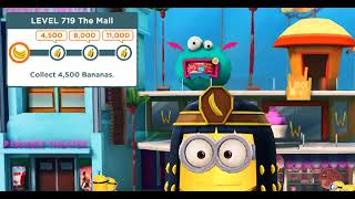 Minion Rush - Level 719 - Collecting Bananas in the Mall
