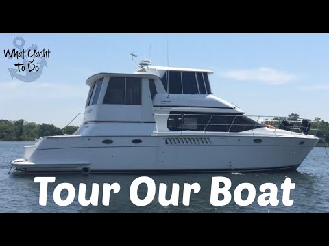 Our Great Loop Boat: Tour of Our 1999 Carver 504 | What Yacht To Do