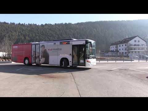 Auf den Straßen in und um Tuttlingen | Die KLS Martin Group auf einem Bus