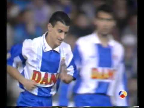 Temporada 1995/1996. RCD Espanyol 2-3 FC Barcelona.