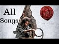 LEO Jukebox All Songs Leo Vijay Thalapathy Trisha Anirudh Vijay Leo Thalapathy