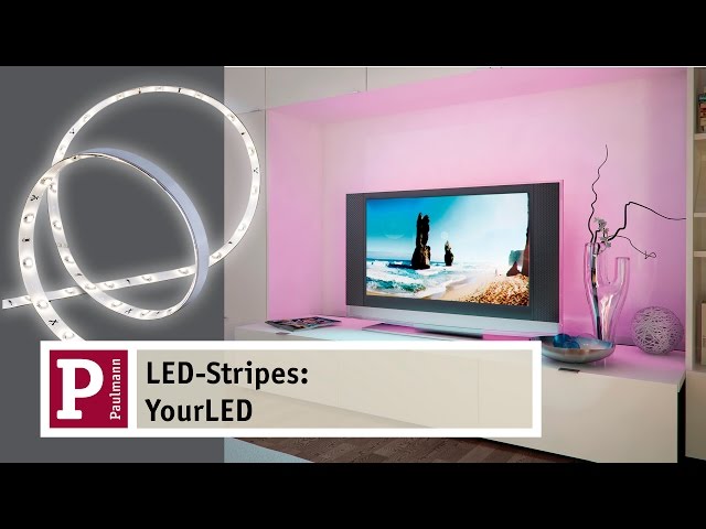 Vidéo teaser pour LED Strip Licht-Effekte: Wohnräume verwandeln mit LED-Streifen YourLED