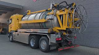 Scania R490 6x2 14.000 Liter RVS Tank! vakuumsugbil till salu - Bild 4 | Autoline SE Scania R490 6x2 14.000 Liter RVS Tank! vakuumsugbil | Bild 4 - Autoline