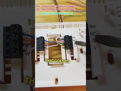 👍Thermostat Wiring for BEGINNERS !!!