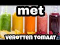 verrotten tomaat ik mn smoothie!? smoothie challenge maandag met dennis
