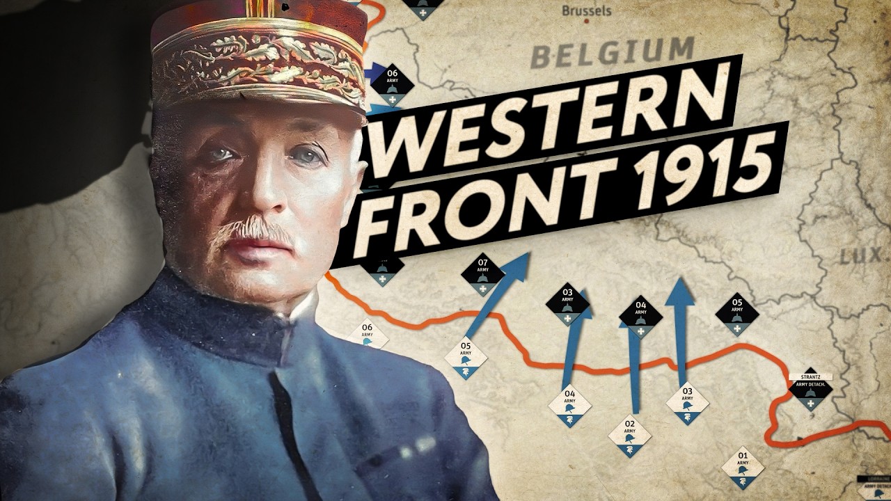 Why The Allied Western Front Offensives in 1915 Failed (WW1 Documentary)