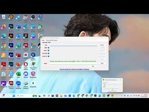 Cek Integrity with MD5 Checksum