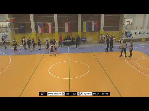 CEYBL U13, 30. 1. 2026, BC Uzhhorod - BA Sparta