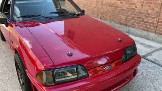 Video Thumbnail for 1990 Ford Mustang GT Convertible