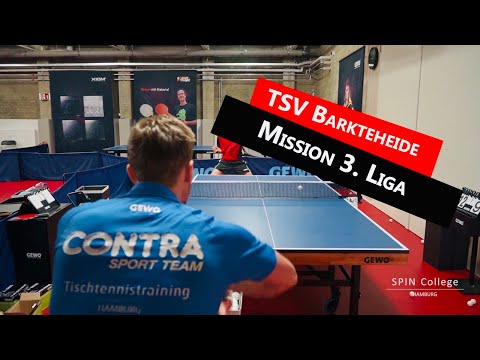 Mission 3. Tischtennis Bundeliga | TSV Bargteheide | Spin College