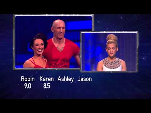Gareth Gets Some Great Scores For His Rugby Dance - Dancing On Ice