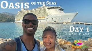 Oasis of the Seas - Day 1 (Embarkation Day)