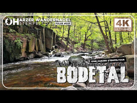 Vom Hexentanzplatz durch das Bodetal, Treseburg, Klippen und mehr - Eine Harzer Stempeltour