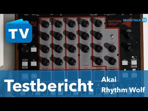 Test - AKAI Rhythm Wolf  - Wolf im Schlagzeugfell? - deutsch