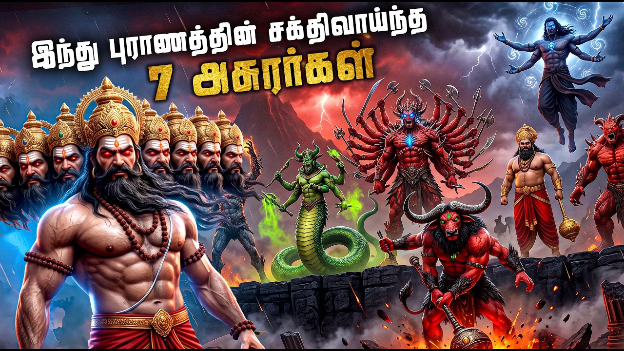 கைகோர்க்கும் அசுர படை | இந்து புராணத்தின் 7 அசுரர்கள?