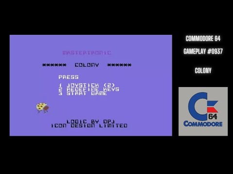 Colony (Commodore 64 / Gameplay #0937)