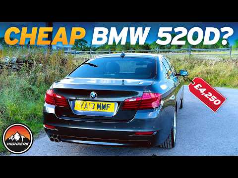 I BOUGHT A CHEAP BMW 520D FOR £4,250!