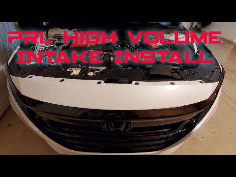 2018+ Accord PRL High Volume Intake Install