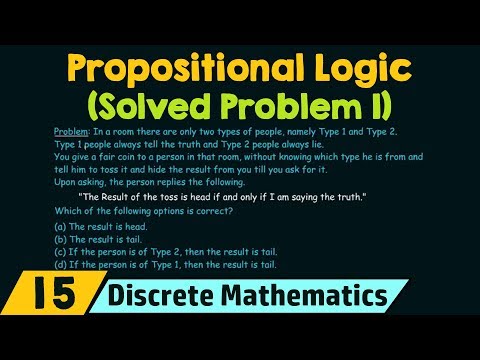 Propositional Logic Solved Problem 1
