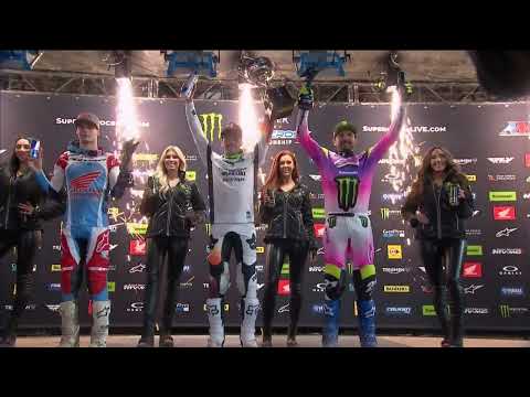 AMAスーパークロスRd6 グレンデール450SXハイライト動画