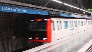 preview picture of video 'Metro de Barcelona: El Coll | La Teixonera L5'
