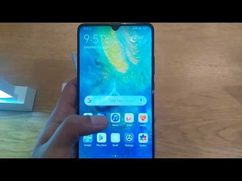 How to change language in Huawei mate 20x 5g