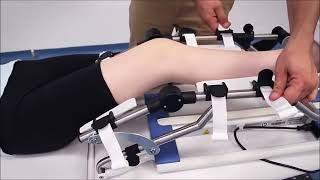Modo de uso máquina Artromot K1 para rehabilitación de rodilla (CPM)