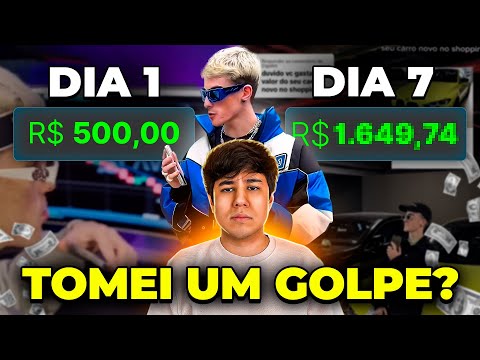 TESTEI ROBÔ DE INVESTIMENTOS DO MENINO DAS GRIFES?! GIOBRANDII
