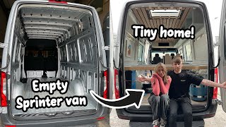 Our Van Build Is Starting to come together!