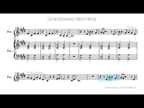 🎶 Grand Piano- Nicki MInaj 🎸🎸
