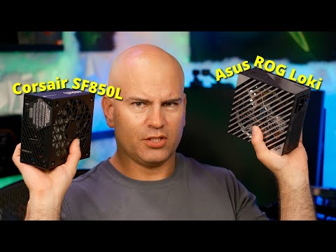 Corsair SF850L vs Asus ROG Loki PSU Compared, RTX4070 Coil Whine