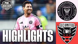  Lionel Messi Antar Inter Miami Taklukkan DC United dalam Duel Sengit MLS