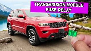 Jeep Grand Cherokee TCM Transmission Control Module Fuse Relay Location Replacement 2011 - 2022