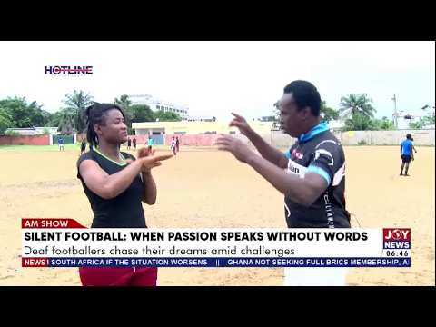 Playing Football Without Hearing a Thing?😲 Watch The Untold Struggles of Deaf Players | AM Sports