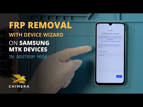 Samsung MTK FRP Removal in Device Wizard Mode with ChimeraTool