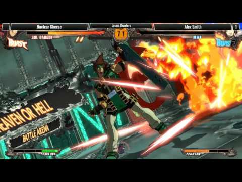 TC ORIGINS 2 - GGXrd - Nuclear Cheese(Sol) Vs. Alex Smith(May)