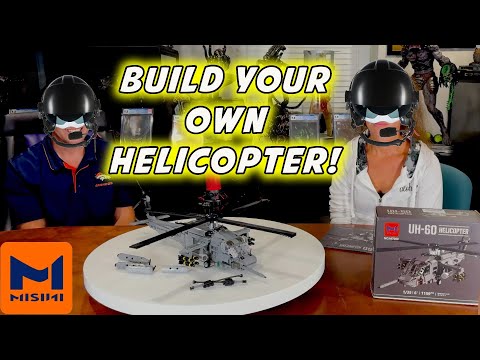 BUILD YOUR OWN HELICOPTER!  CRAZY GREAT PRICE for MISINI M7003 UH-60
