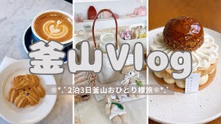 【釜山🇰🇷Busan】釜山大好きおひとり様が行く💁‍♀️2泊3日ショッピングとグルメ・カフェ巡り　雑貨屋さん巡り/おしゃれカフェ/大人気ない遊