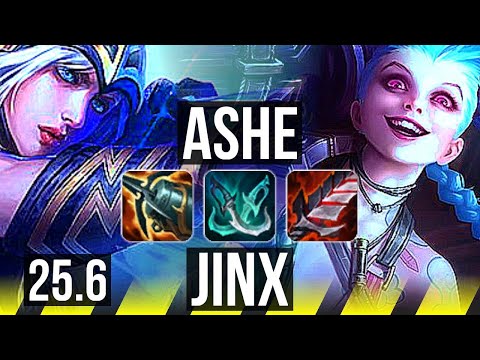 ASHE & Lulu vs JINX & Zilean (ADC) | 12/2/10, Dominating | KR Diamond | 25.6