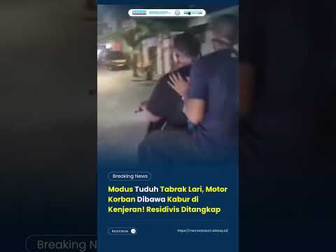 Awas ! Modus Tuduh Tabrak Lari di Surabaya, Motor Korban ...