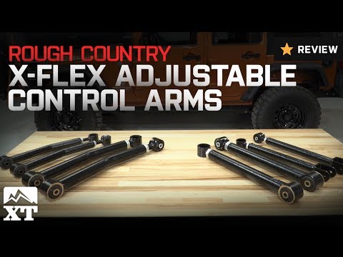 Jeep Wrangler Rough Country X-Flex Adjustable Control Arms (2007-2017 JK) Review