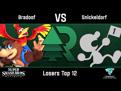 Bradoof (Banjo) vs Snickeldorf (Game & Watch) - Ultimate Losers Top 12 - Evergreen Rising #11