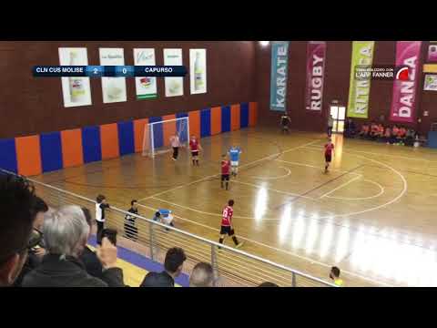 SERIE B FUTSAL 2017/2018 CLN CUS MOLISE - CAPURSO 6-0.